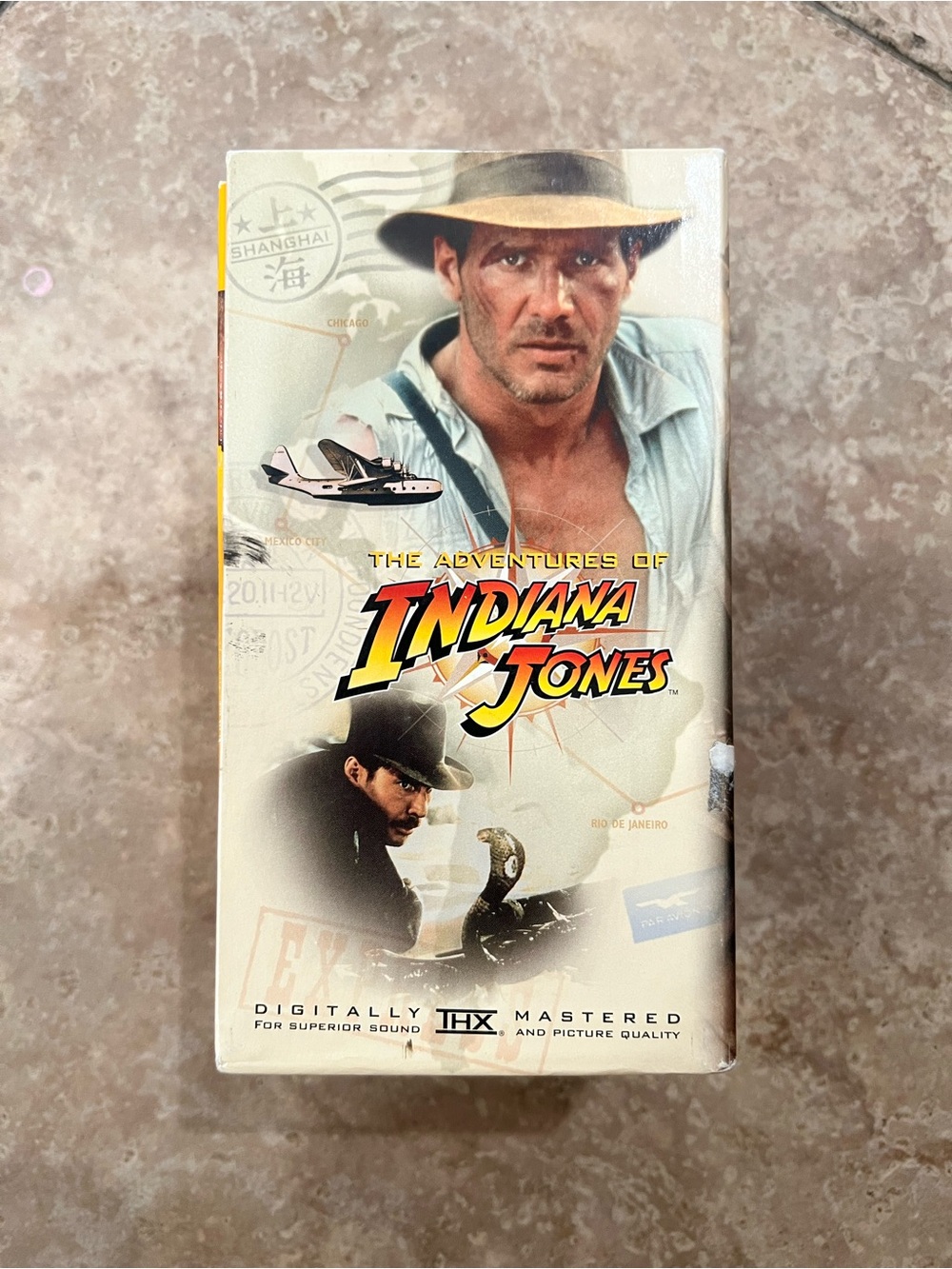 Indiana Jones VHS collection